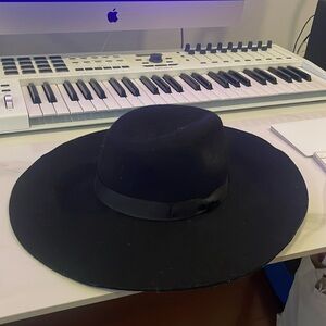 Lack of Color Black Wool Hat